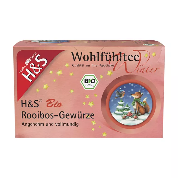 H&S Wintertee Bio Rooibos-Gewürze Filter 20X2,0 g