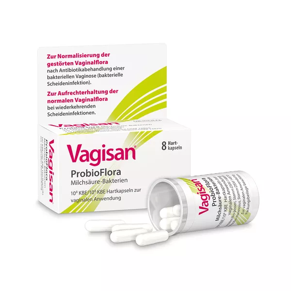 Vagisan ProbioFlora Milchsäure-Bakterien 8 St