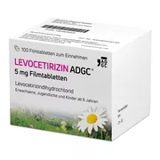 LEVOCETIRIZIN ADGC 5 mg 100 St