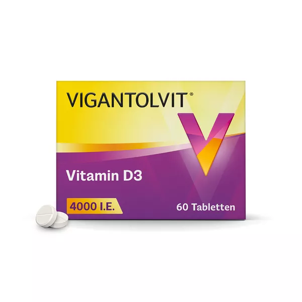 VIGANTOLVIT 4000 I.E. Vitamin D, 60 St.