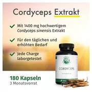 Green Naturals Cordyceps sinensis Kapsel 180 St