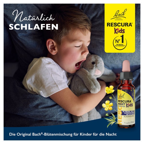 Bach RESCURA NIGHT Kids Tropfen 10 ml