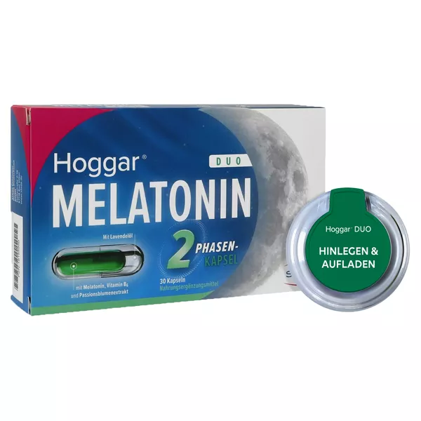 Hoggar Melatonin DUO Einschlaf-Kapseln 30 St