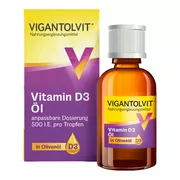 VIGANTOLVIT Öl, Vitamin D3, 500 I.E. pro Tropfen, 10 ml