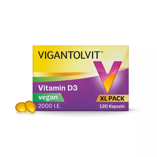 VIGANTOLVIT Vitamin D Vegan - Cash Back Aktion* 120 St