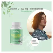 Vitamin C + Bioflavonoide 1000 mg vegan 250 St