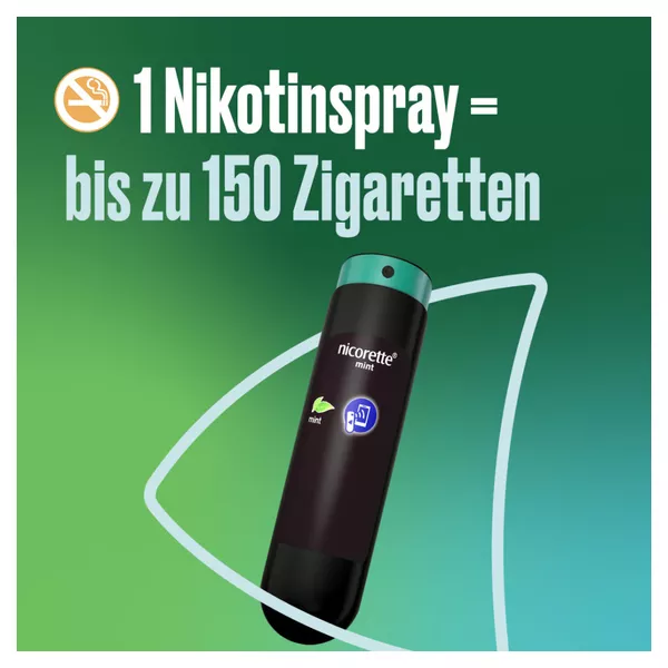 nicorette mint Spray - Jetzt 20% Rabatt sichern* 300 Sp