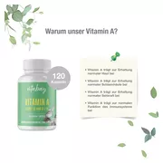 Vitabay Vitamin A 10.000 I.E. Depot vegan 120 St