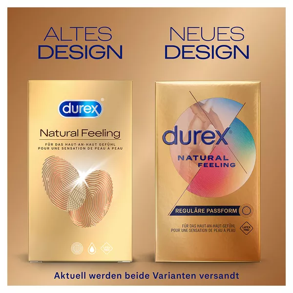 DUREX Natural Feeling Kondome, 8 St.
