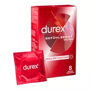 DUREX Gefühlsecht Kondome Ultra, 8 St.