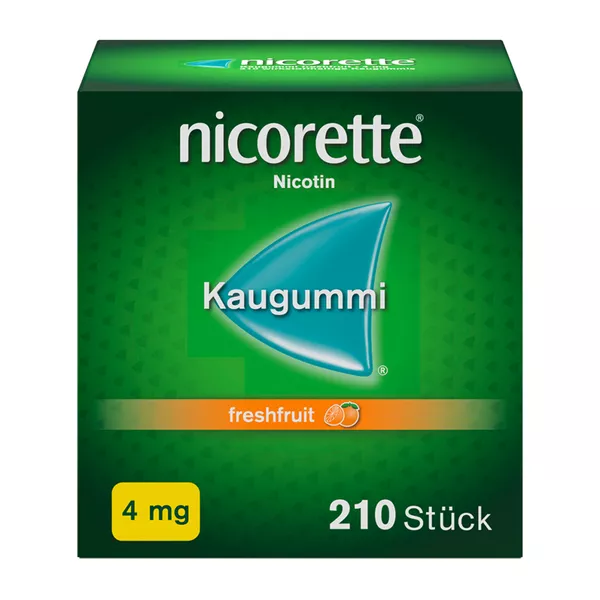 nicorette Kaugummi 4 mg freshfruit
