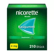 nicorette Kaugummi 4 mg freshmint - Jetzt 20% Rabatt sichern* 210 St