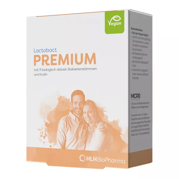 Lactobact Premium Magensaftresistente Ka 30 St