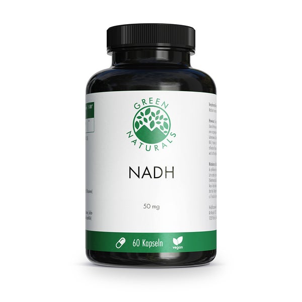 Green Naturals NADH vegan und hochdosier 60 St