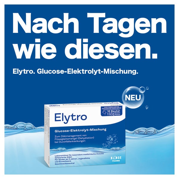 ELYTRO - Glucose-Elektrolyt-Mischung 20 St