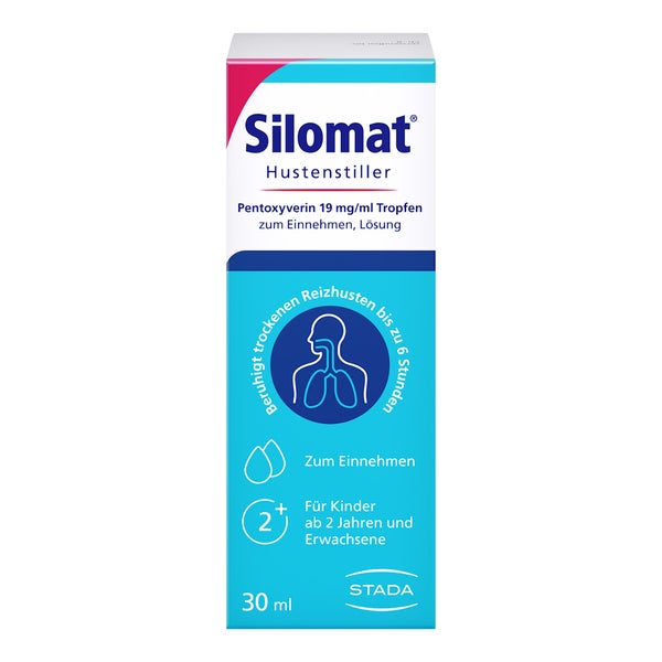 Silomat Hustenstiller Pentoxyverin 19 mg 30 ml