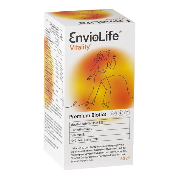 EnvioLife Vitality Bakterien + Curcuma + L-Glutamin 60 St