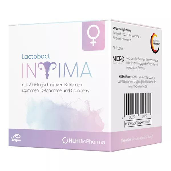 Lactobact Intima Magensaftresistente Kap, 30 St.