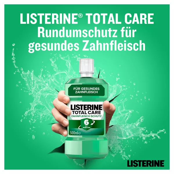 LISTERINE Total Care Zahnfleisch-Schutz, 500 ml
