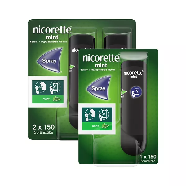 Nicorette Mint Spray 3er Pack