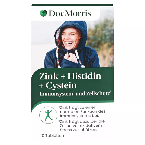 DocMorris Zink + Histidin + Cystein 40 St