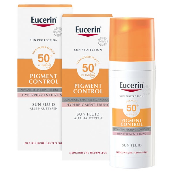 Eucerin Pigment Control SunFluid LSF 50+ 2X50 ml