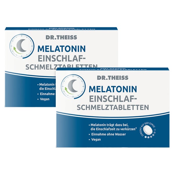 DR. THEISS Melatonin Schmelztabletten 2X30 St