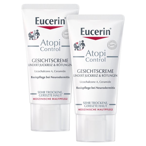 Eucerin AtopiControl Gesichtscreme 2X50 ml