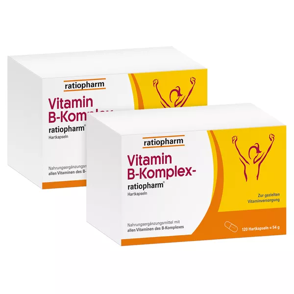 Vitamin B-komplex-ratiopharm Kapseln, 2 x 120 St.