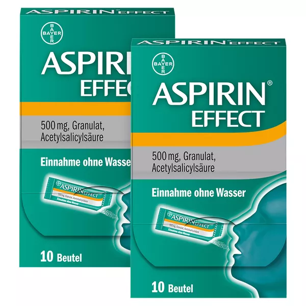 Aspirin Effect Granulat, 2 x 10 St.
