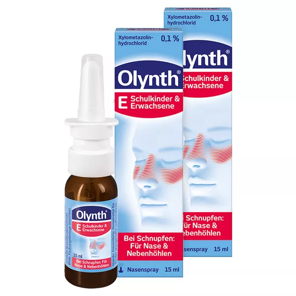 Olynth 0,1 % Schnupfen Spray 2 x 15ml, 2 x 15 ml