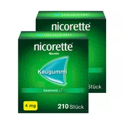 NICORETTE 4 mg freshmint Kaugummi 2X210 St