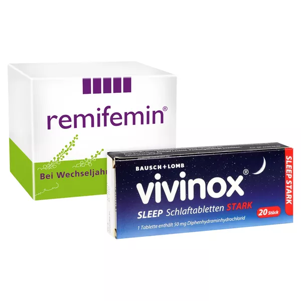 Remifemin+ Vivinox sleep stark 1 Set
