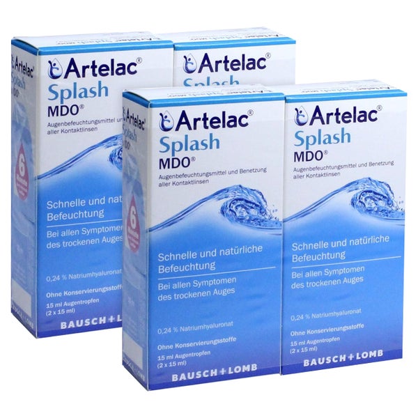 Artelac Splash MDO Augentropfen 4X15 ml