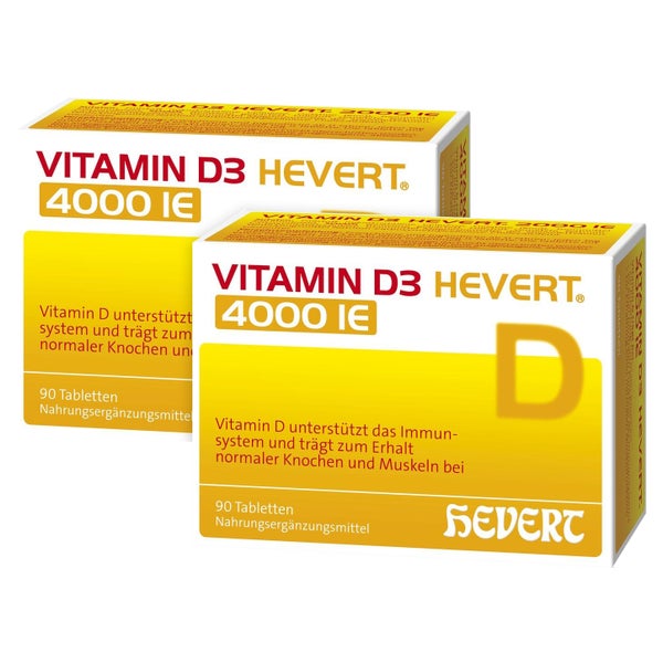 Vitamin D3 Hevert 4.000 I.E. Tabletten 2 St