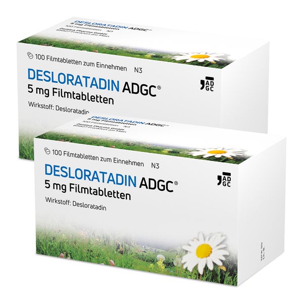 Desloratadin ADGC 5 mg 2X100 St